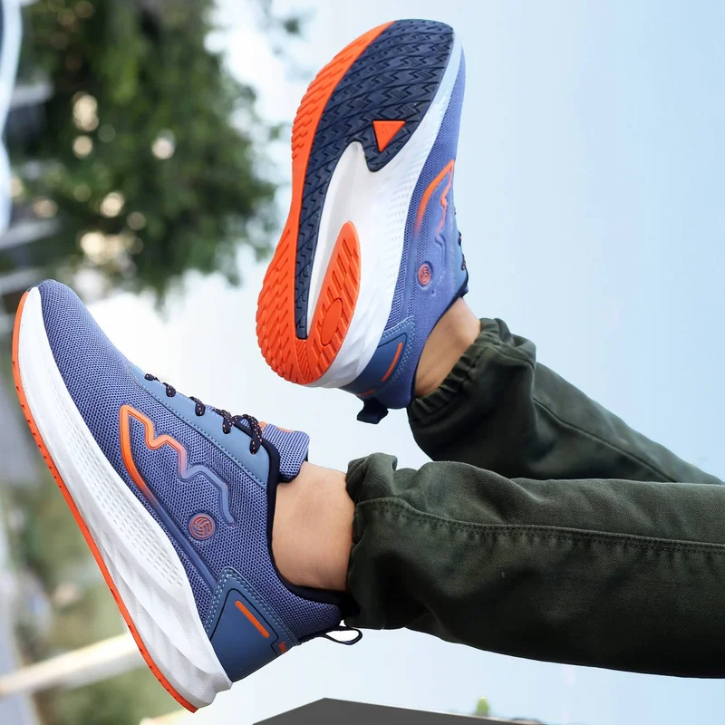 Bacca Bucci Blue Essential All-Purpose Running Shoes for Men | Best Price UAE